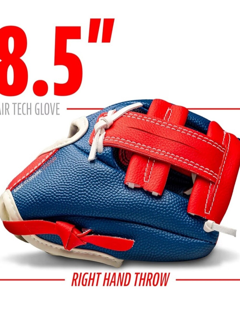 Franklin Sports Air Tech Baseball/T-Ball Glove Small Baseball Glove Kids - Picture 2 of 8